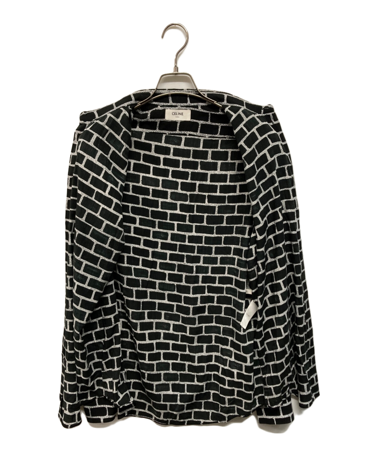 中古・古着通販】CELINE (セリーヌ) 総柄レーヨンシャツ セリーヌバイ