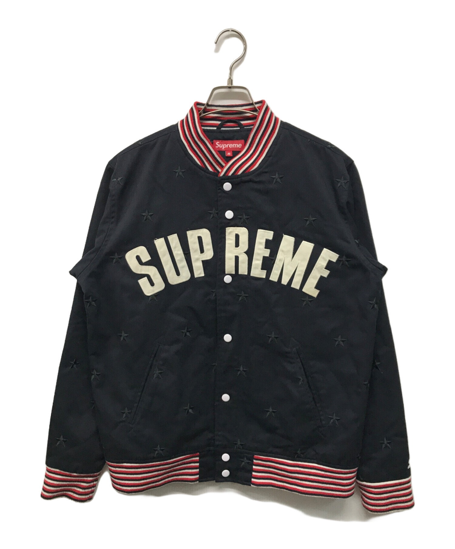 中古・古着通販】Supreme (シュプリーム) 08SS STARS Varsity Jacket