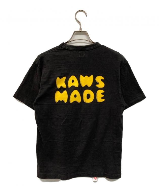 KAWS ヒューマンメイド Tシャツ XLサイズ ブラック 中古・古着通販】HUMAN MADE (ヒューマンメイド) KAWS (カウズ) T