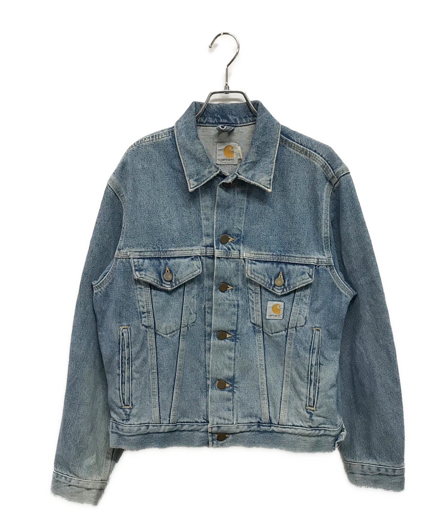 【90s Carhartt】美品 トラッカージャケット　usa製　古着 中古・古着通販】CarHartt (カーハート) USA製デニムトラッカー