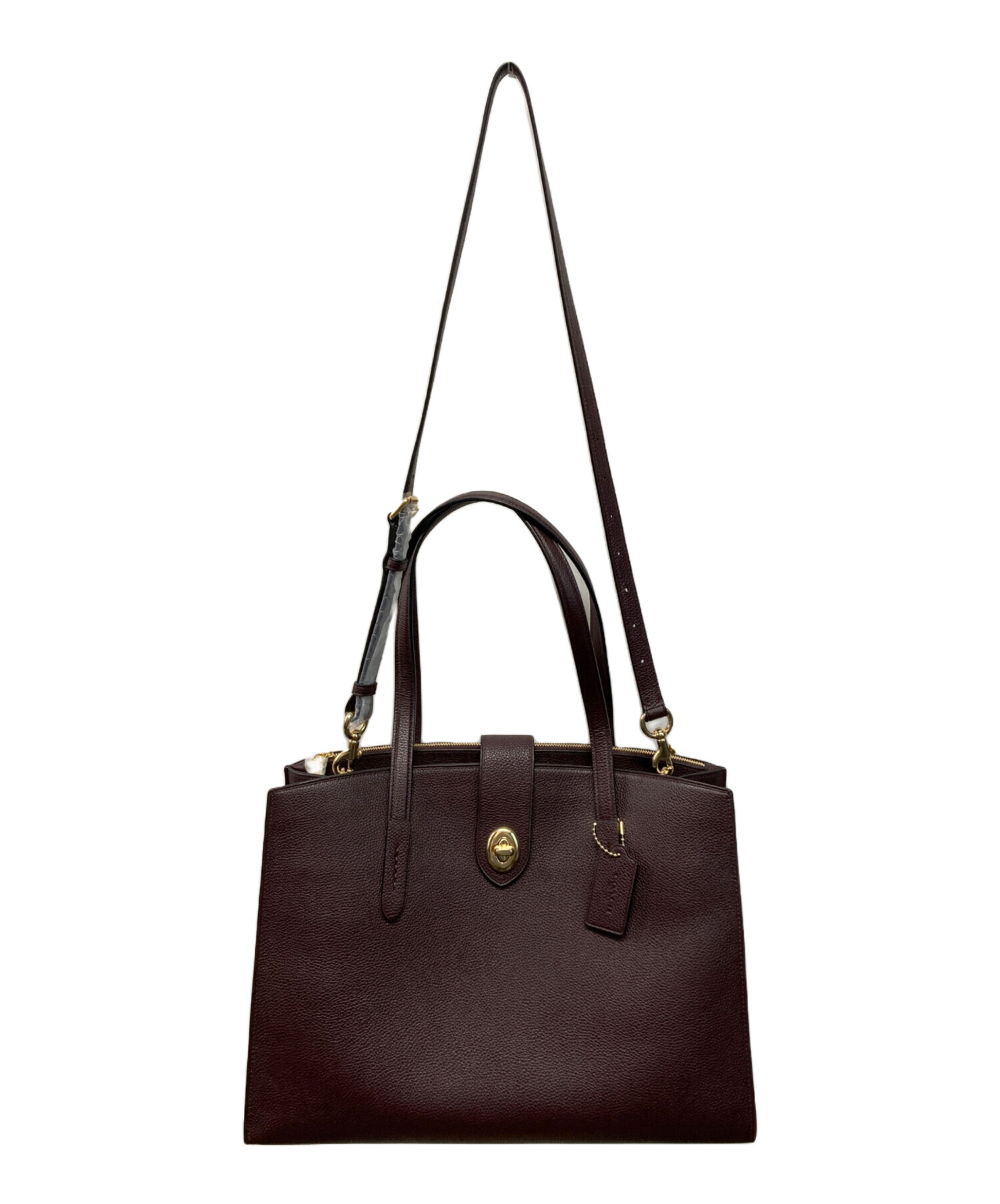 中古・古着通販】COACH (コーチ) 2WAYショルダーバッグ パープル