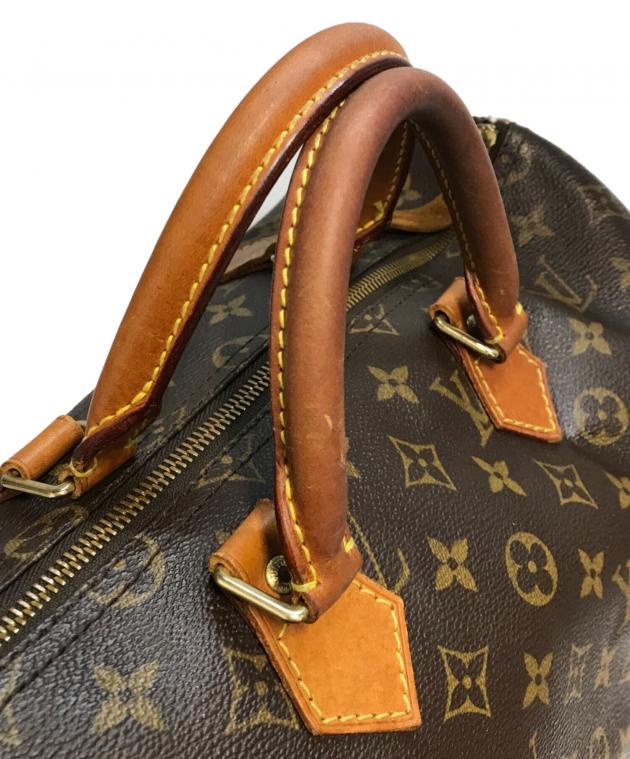 LOUIS VUITTON ハンドバッグ モノグラム スピーディ30 ブラウン 中古・古着通販】LOUIS VUITTON (ルイ ヴィトン) スピーディ30
