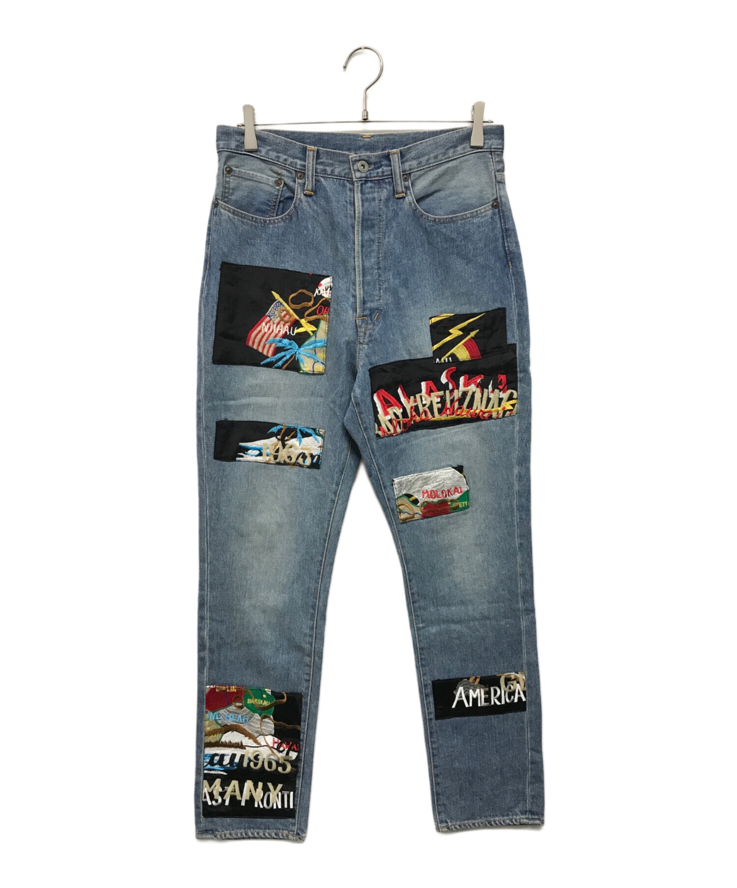 中古・古着通販】doublet (ダブレット) CUSTOMIZED DENIM PANT