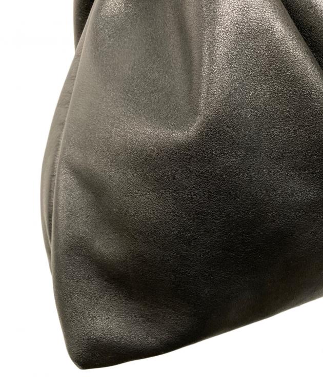 中古・古着通販】A.P.C. (アーペーセー) レザー巾着ショルダーバッグ