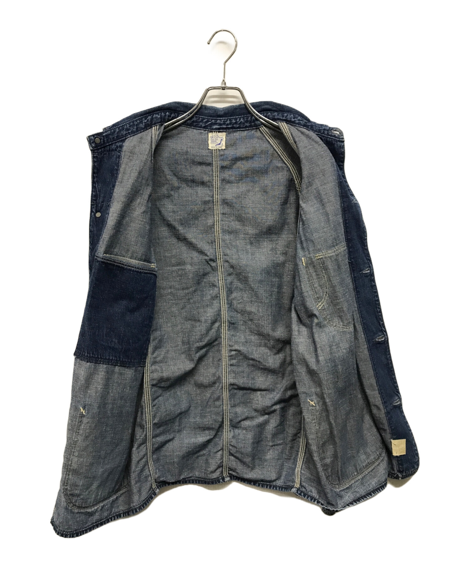 中古・古着通販】orSlow (オアスロウ) デニムカバーオール 50sモデル