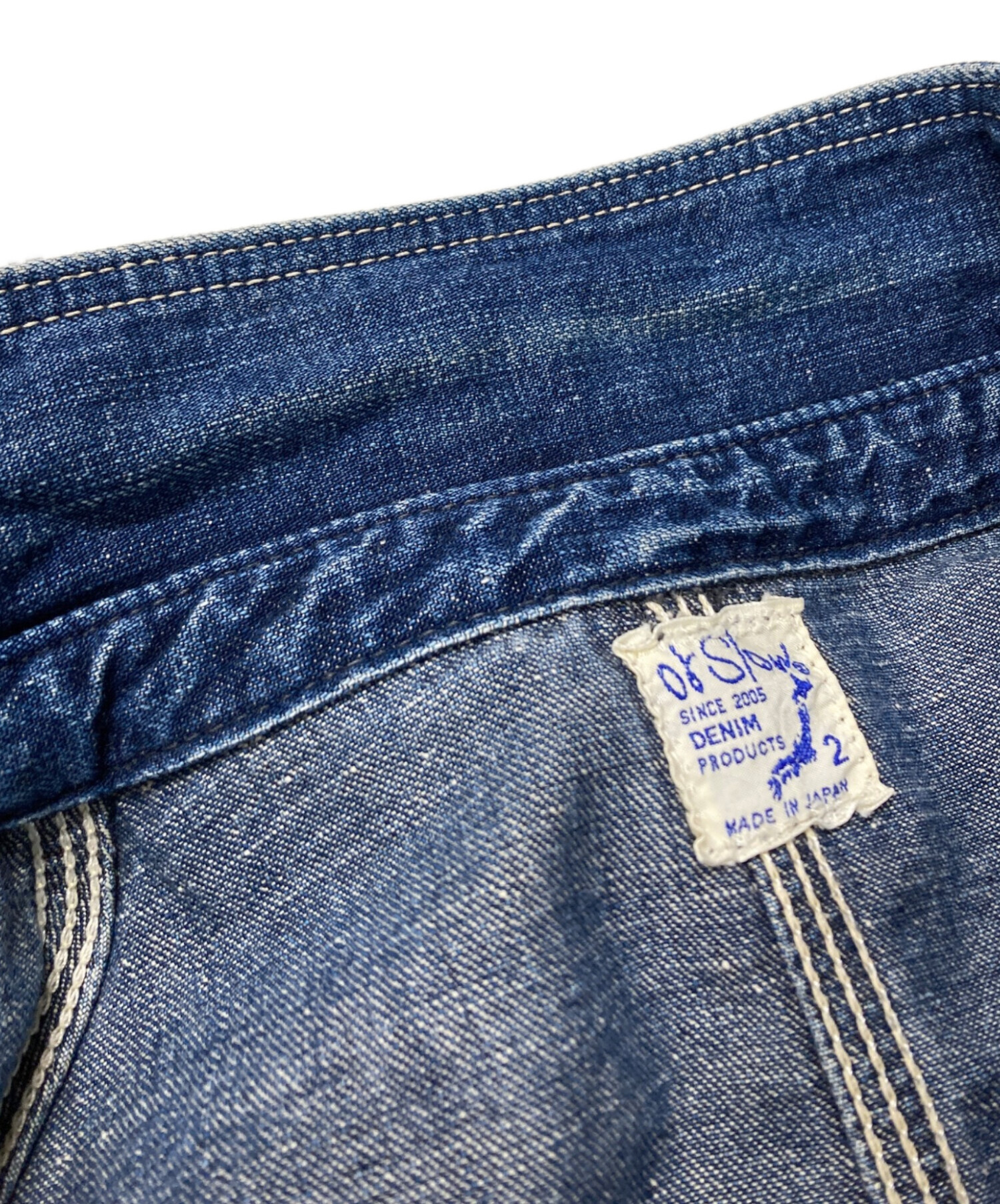 中古・古着通販】orSlow (オアスロウ) デニムカバーオール 50sモデル