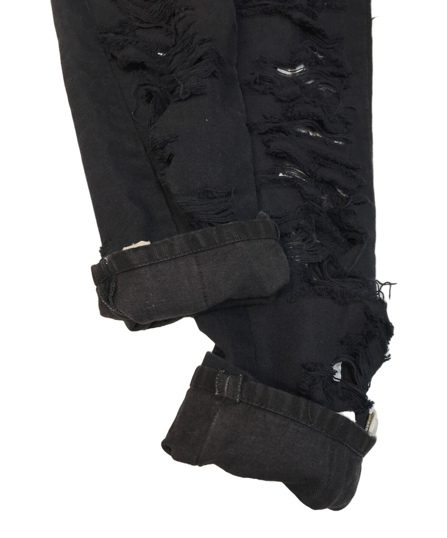 中古・古着通販】Hood By Air (フッドバイエアー) ダメージデニム 