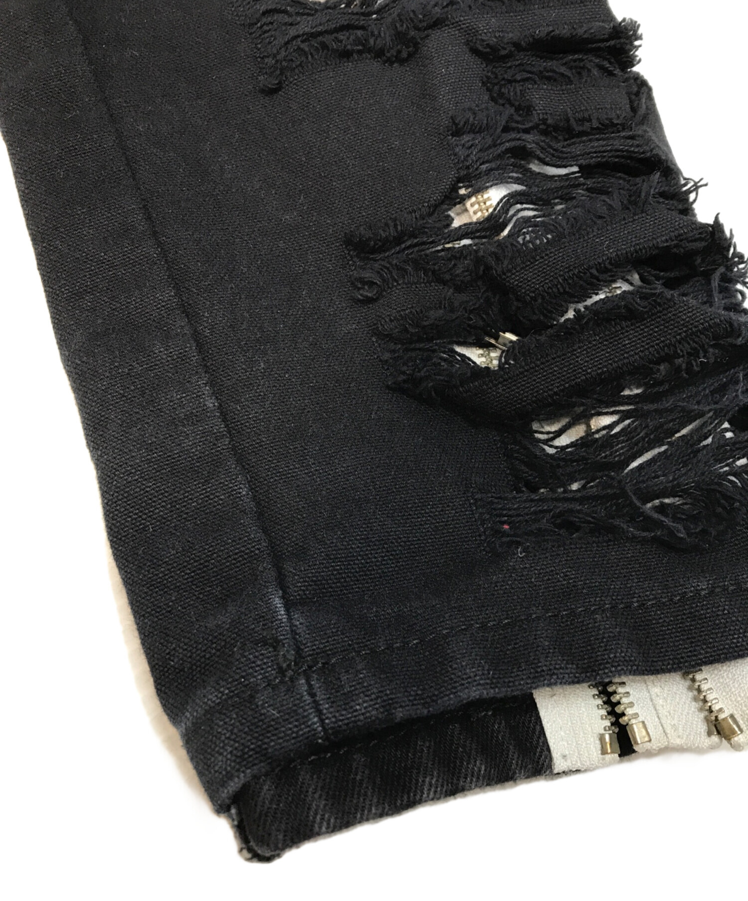 中古・古着通販】Hood By Air (フッドバイエアー) ダメージデニム 