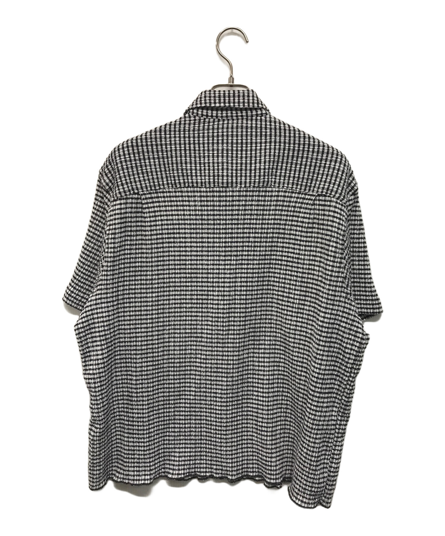 中古・古着通販】stussy (ステューシー) CRINKLED CHECK SS SHIRT