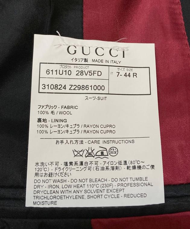 中古・古着通販】GUCCI (グッチ) ウールノッチドラペル テーラード