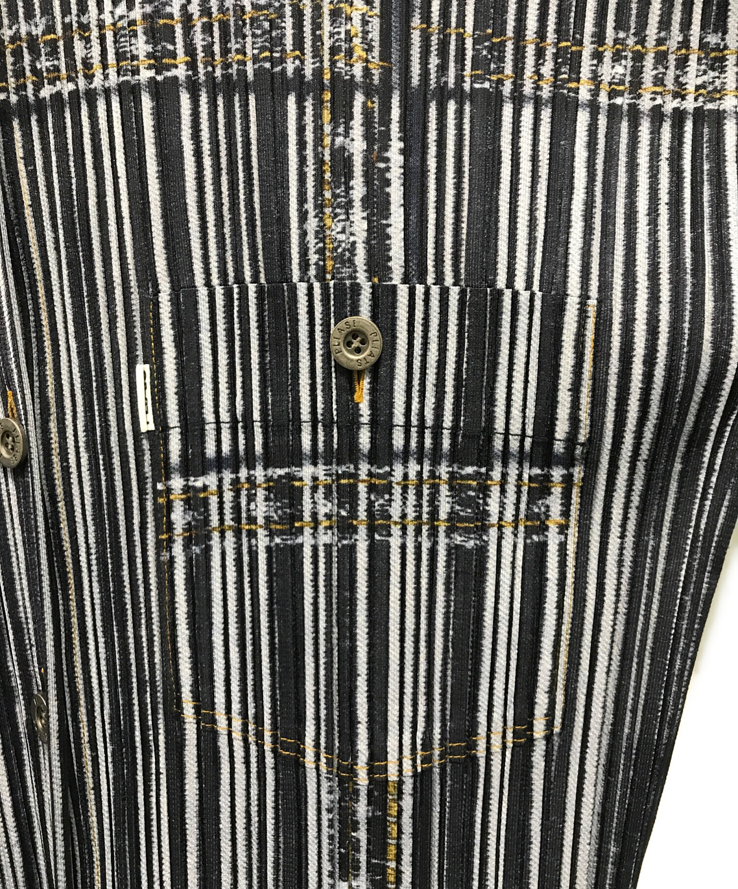 中古・古着通販】PLEATS PLEASE (プリーツプリーズ) プリーツ半袖 