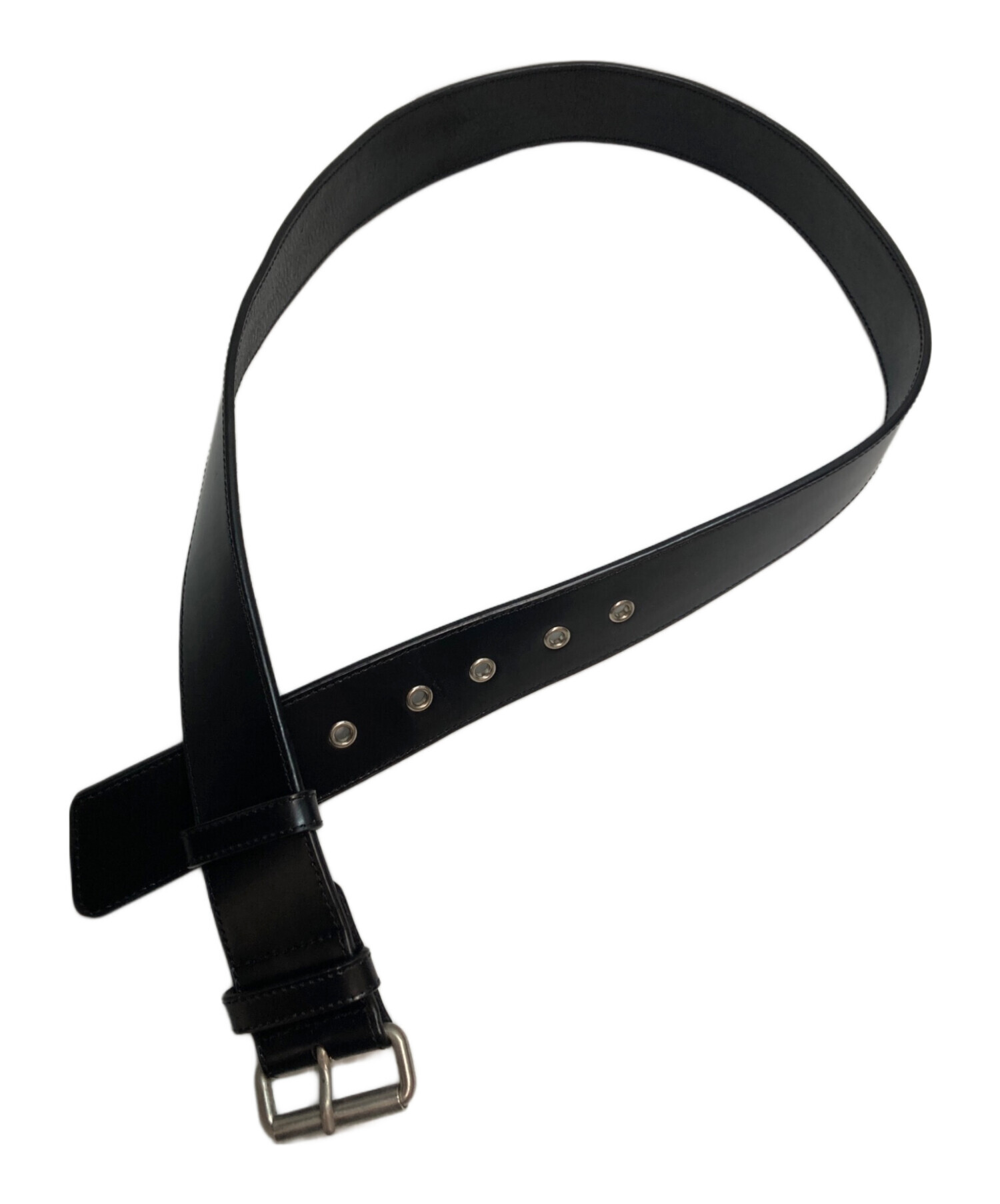 DRIES VAN NOTEN ドリスバンノッテン　リアルレザー ベルト 70 中古・古着通販】DRIES VAN NOTEN (ドリスヴァンノッテン) レザー