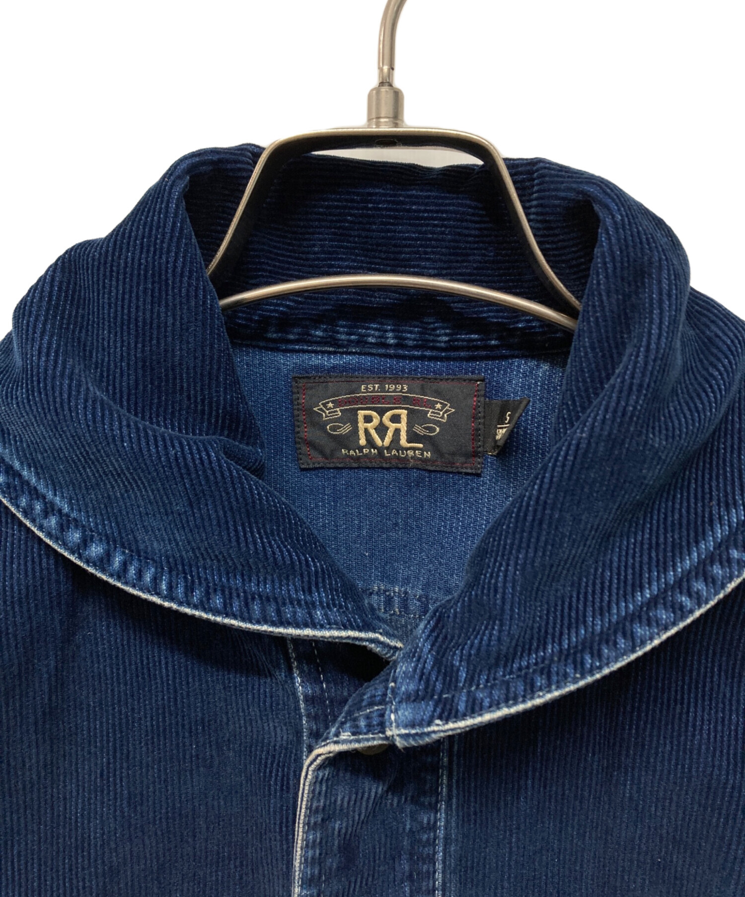 中古・古着通販】RRL (ダブルアールエル) ショールカラーインディゴ