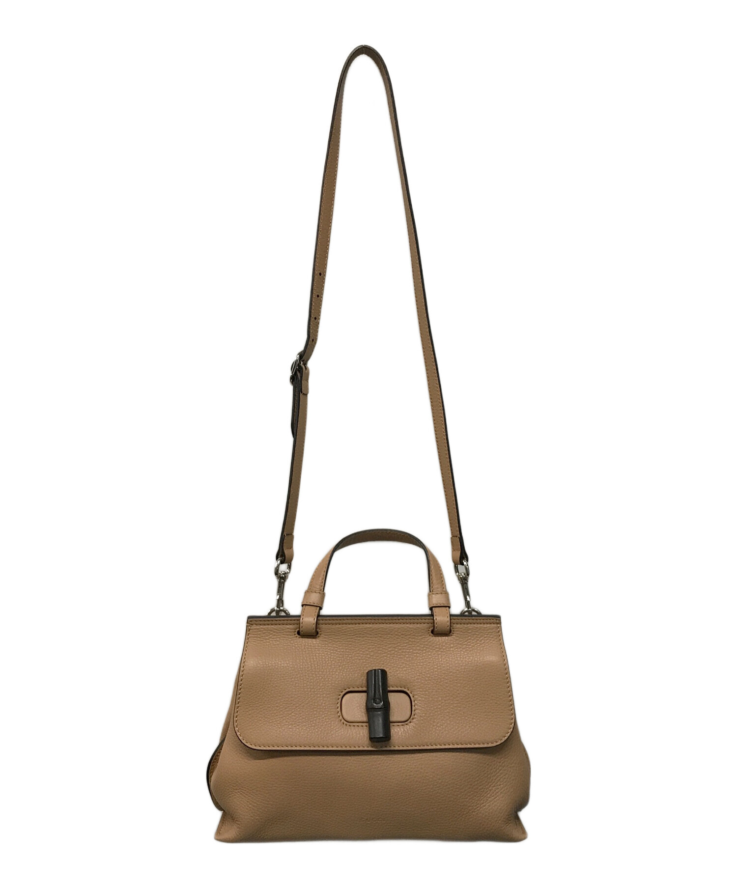 中古・古着通販】GUCCI (グッチ) バンブーデイリーハンドバッグ 