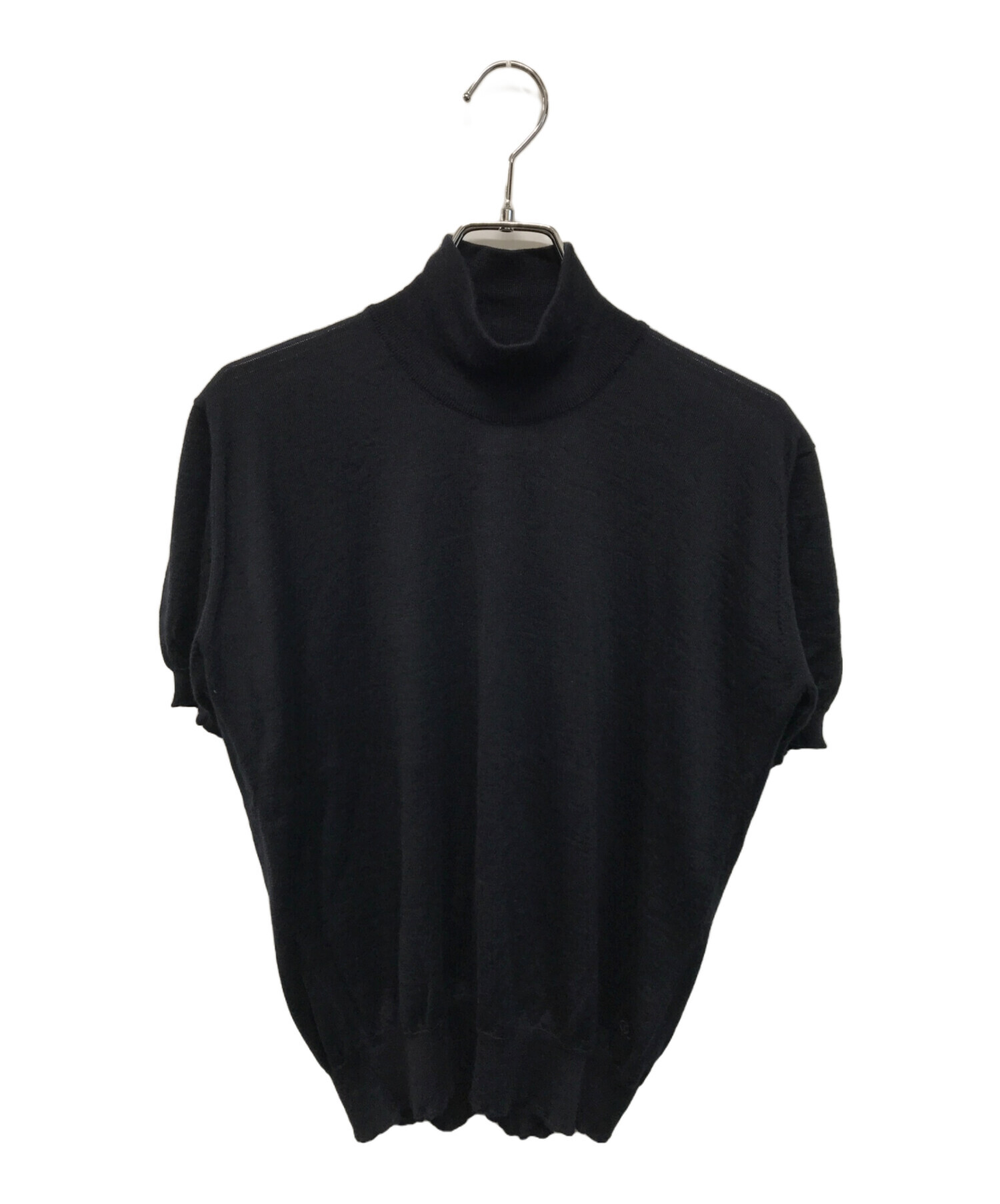 中古・古着通販】CHANEL (シャネル) 裾ココマークカシミヤシルク半袖