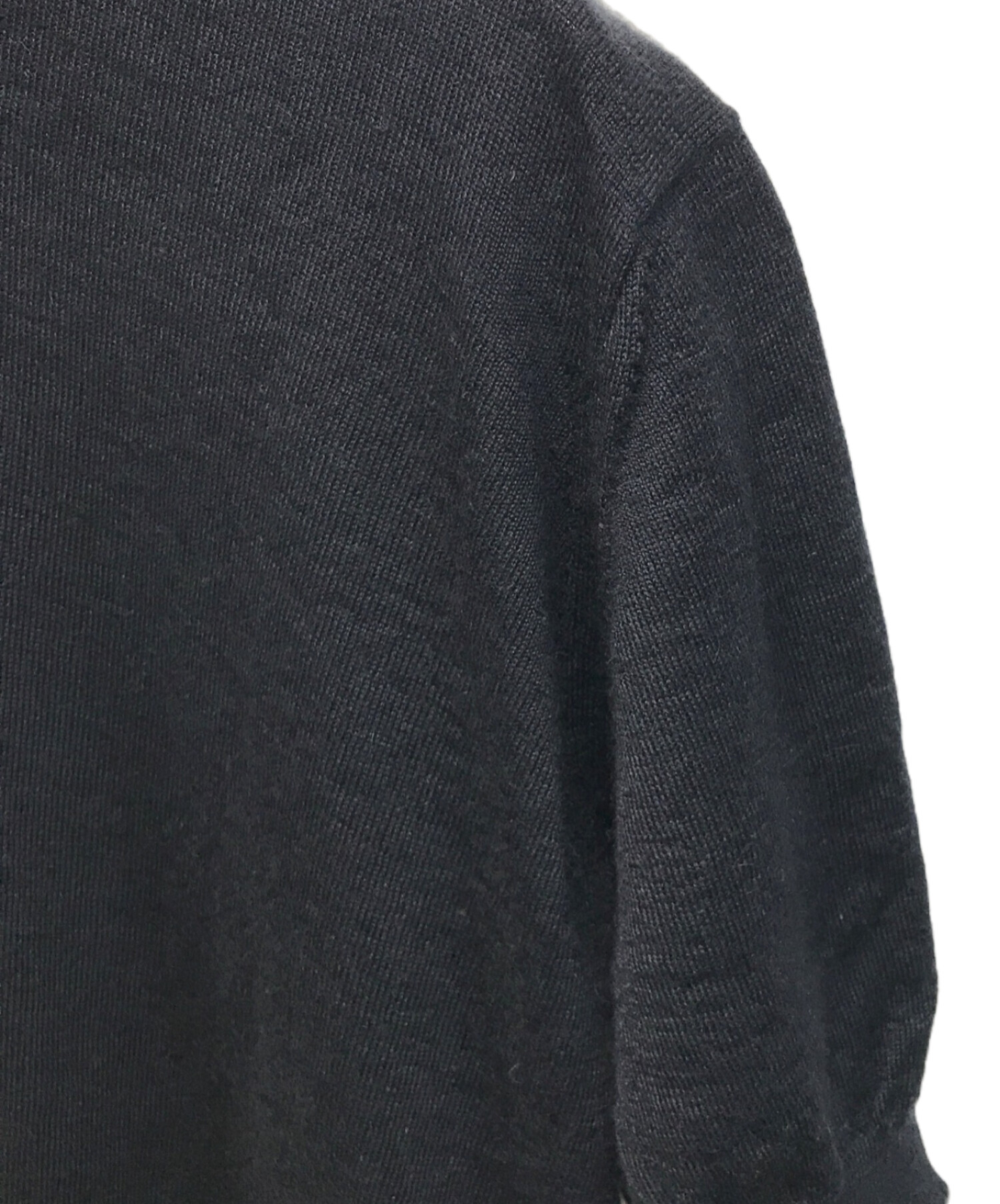 中古・古着通販】CHANEL (シャネル) 裾ココマークカシミヤシルク半袖