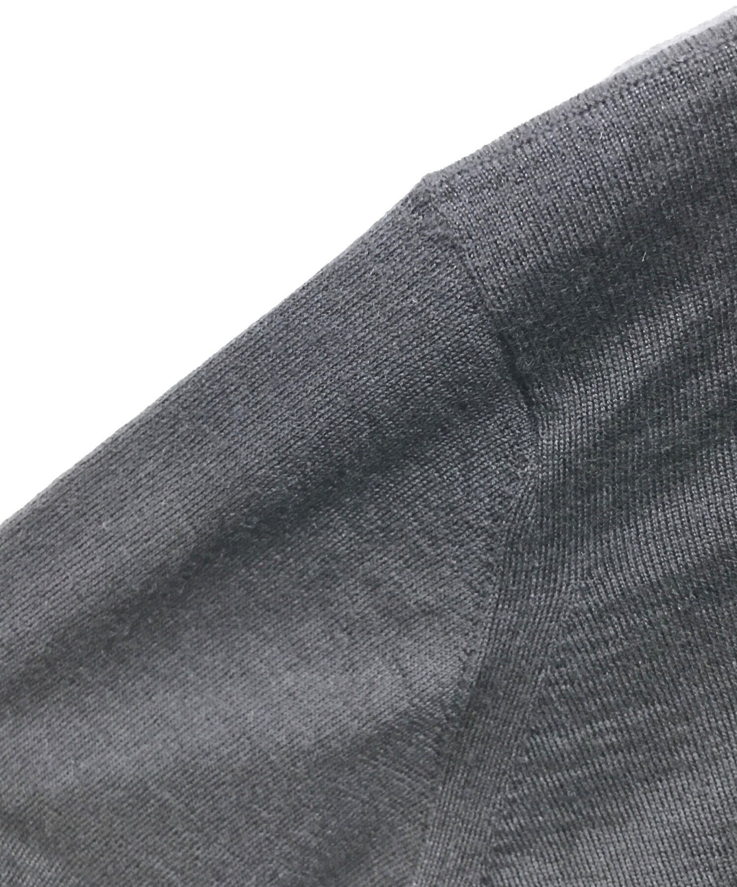 中古・古着通販】CHANEL (シャネル) 裾ココマークカシミヤシルク半袖