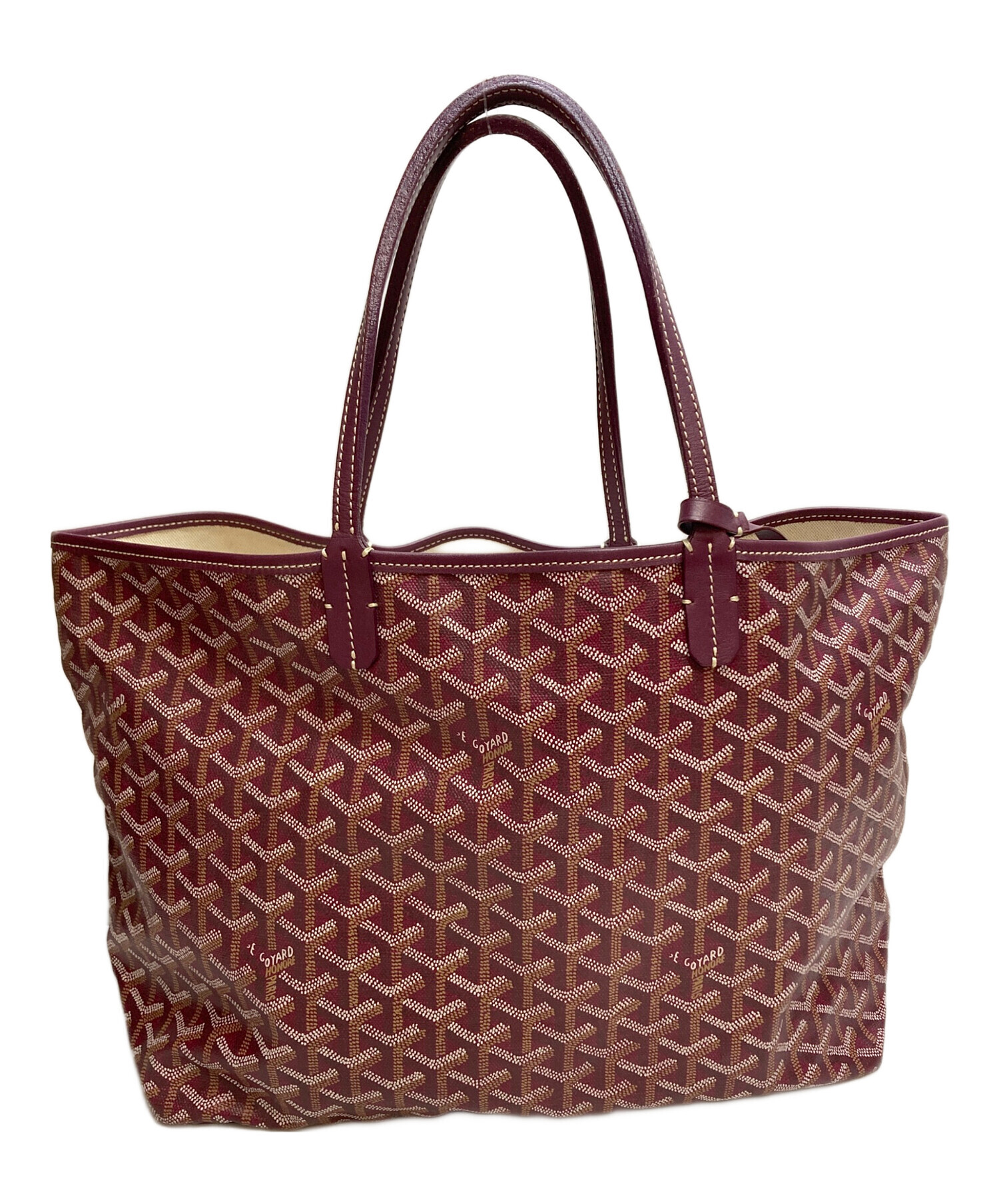 中古・古着通販】GOYARD (ゴヤール) サンルイPM トートバッグ パープル