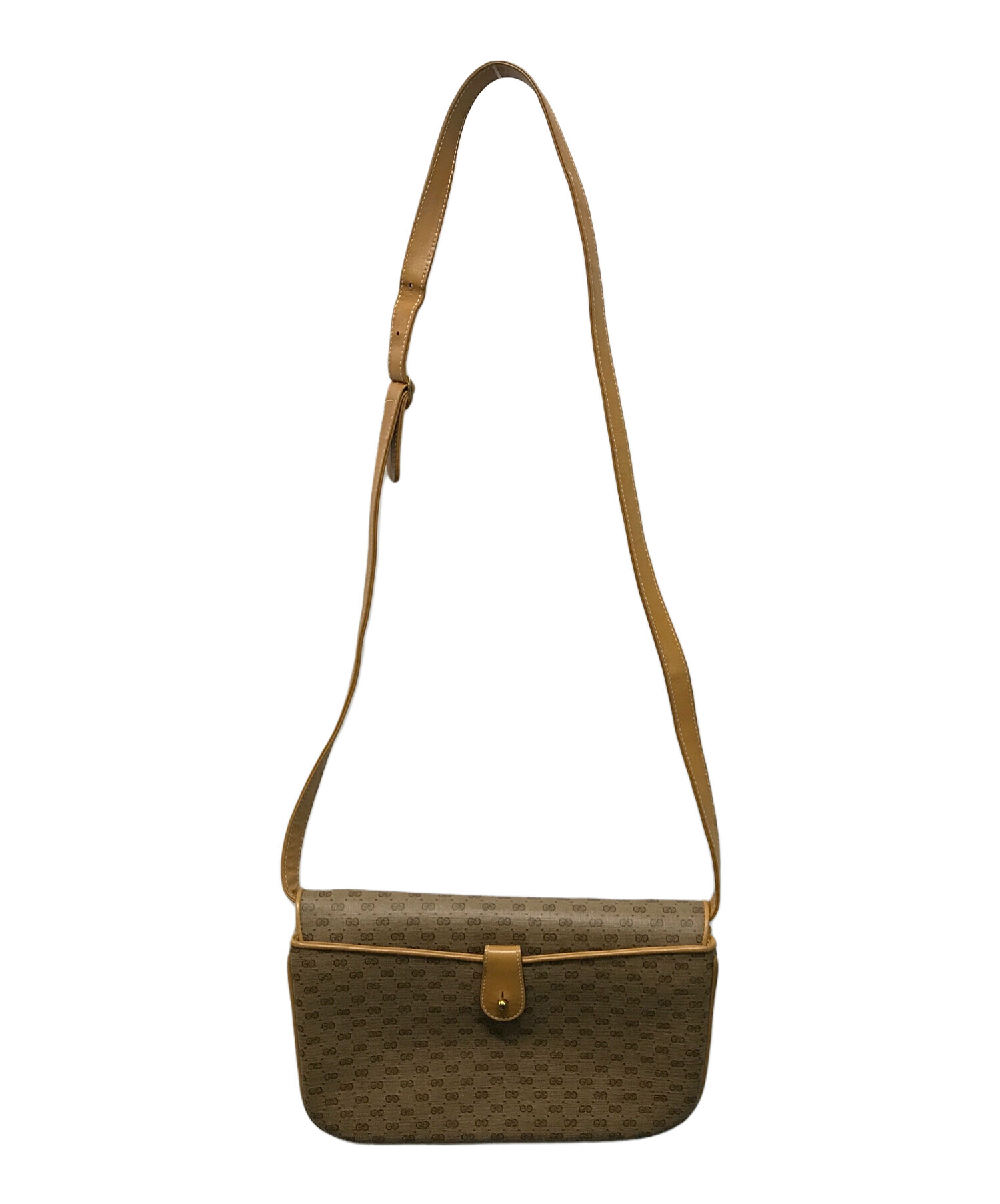 中古・古着通販】GUCCI (グッチ) ヴィンテージレザーショルダー