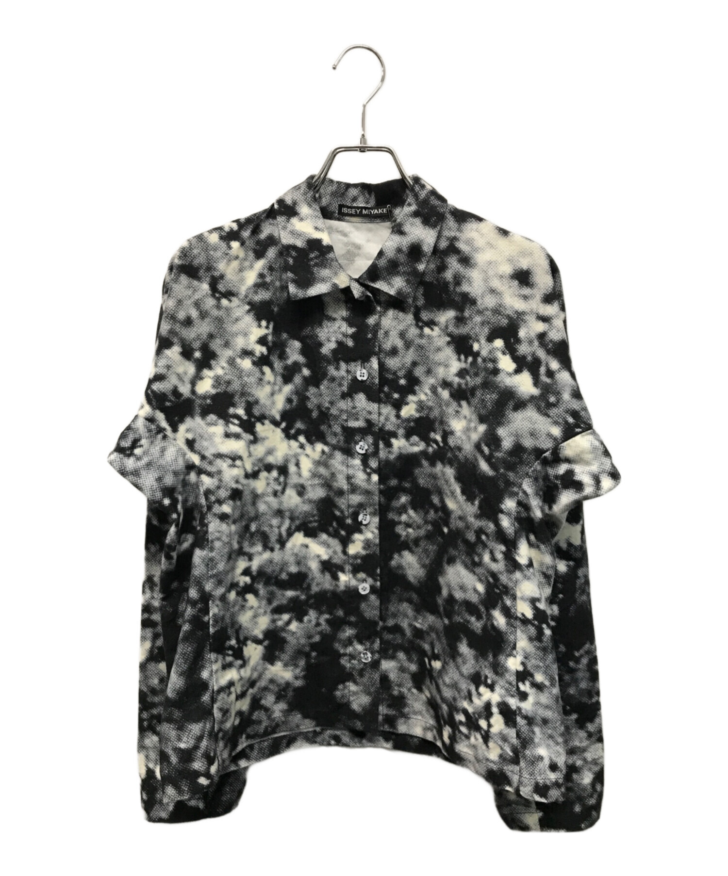 中古・古着通販】ISSEY MIYAKE (イッセイミヤケ) 総柄シャツ 日本製