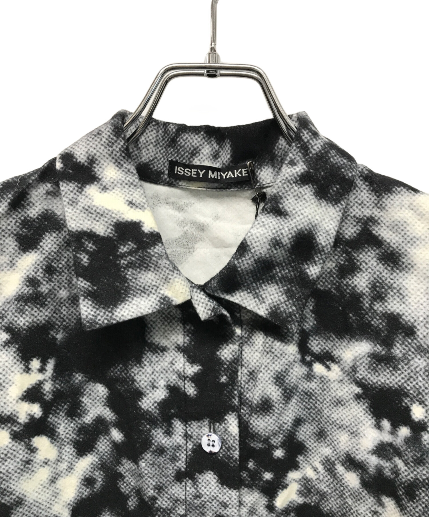 中古・古着通販】ISSEY MIYAKE (イッセイミヤケ) 総柄シャツ 日本製