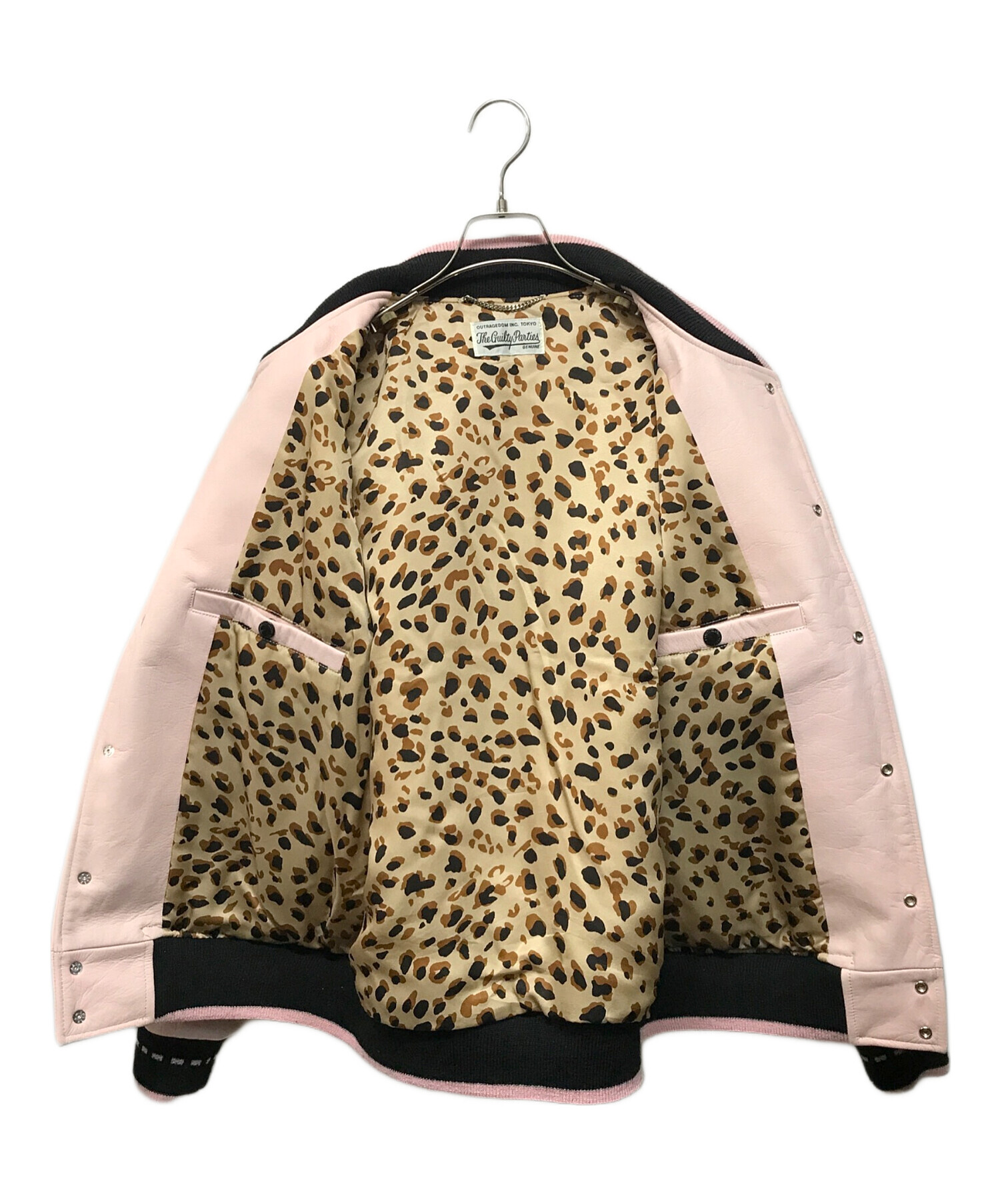 中古・古着通販】WACKO MARIA (ワコマリア) Leather Varsity Jacket