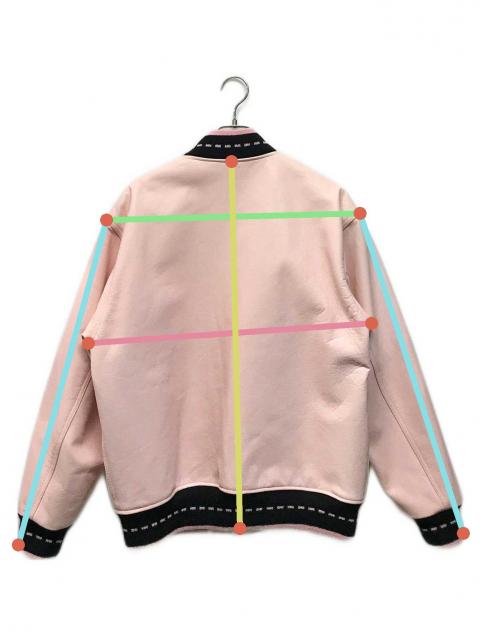 中古・古着通販】WACKO MARIA (ワコマリア) Leather Varsity Jacket