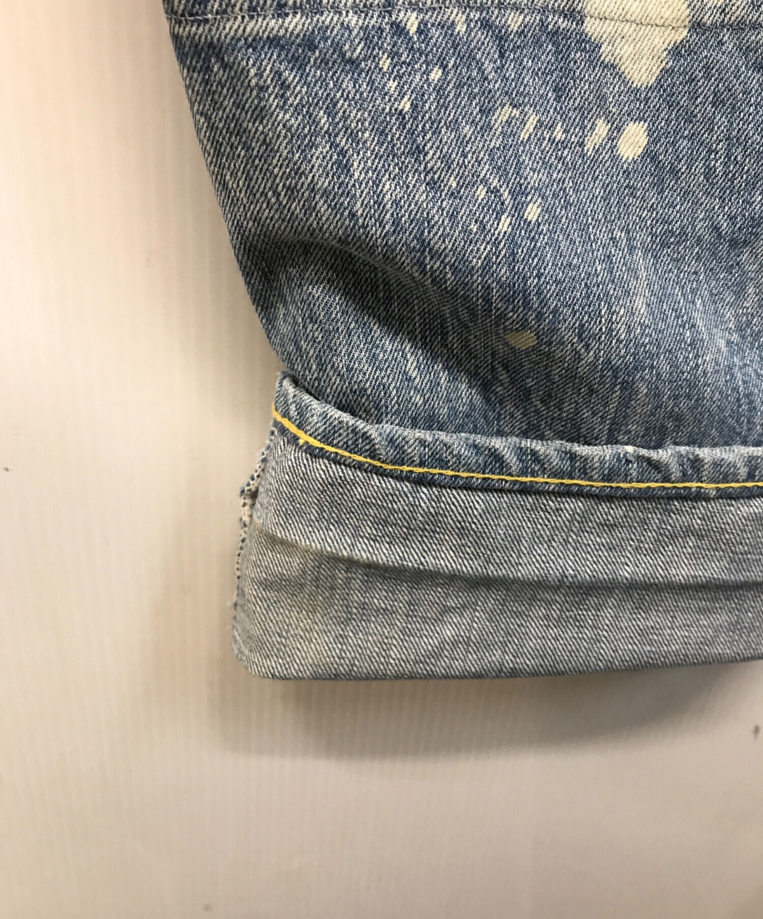 中古・古着通販】KAPITAL (キャピタル) BORO クラッシュ加工デニム