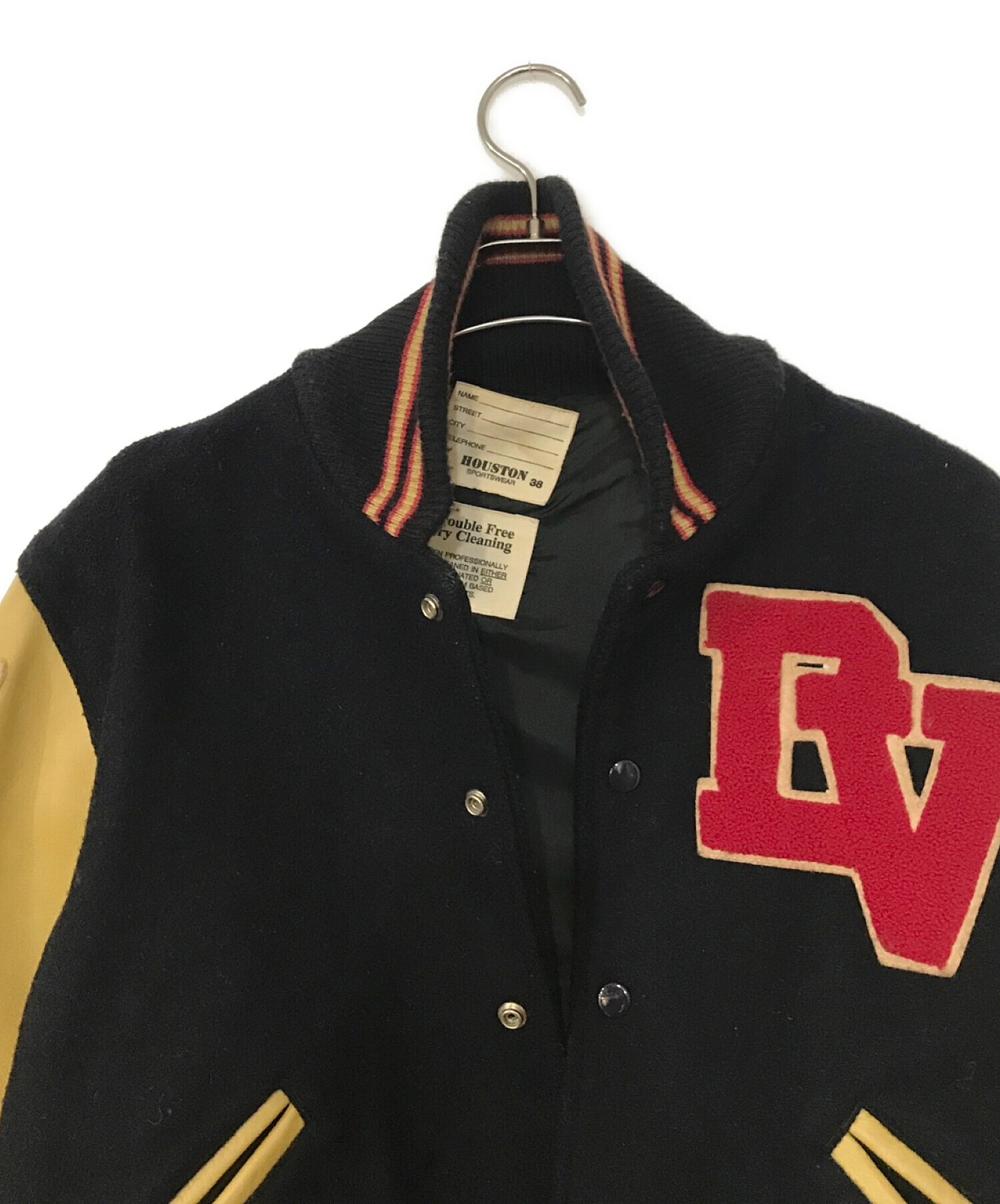 中古・古着通販】HOUSTON (ヒューストン) ウールスタジャン