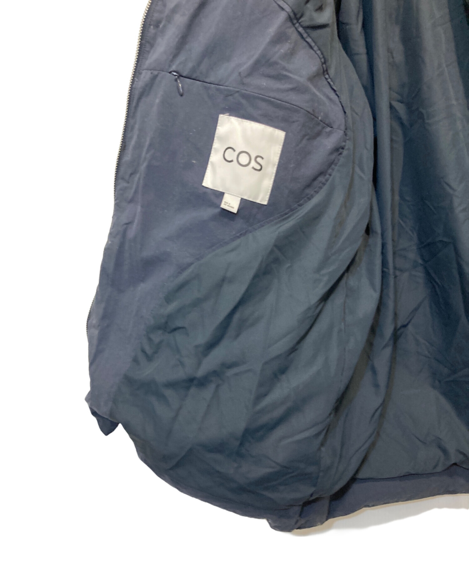 中古・古着通販】COS (コス) ダウンジャケット ネイビー サイズ:S