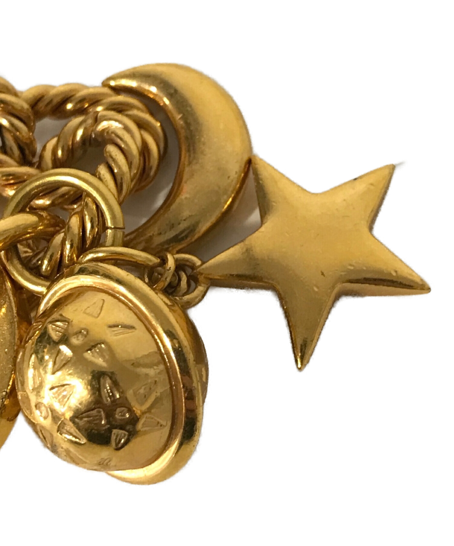 セリーヌブレスレットスターボールゴールド