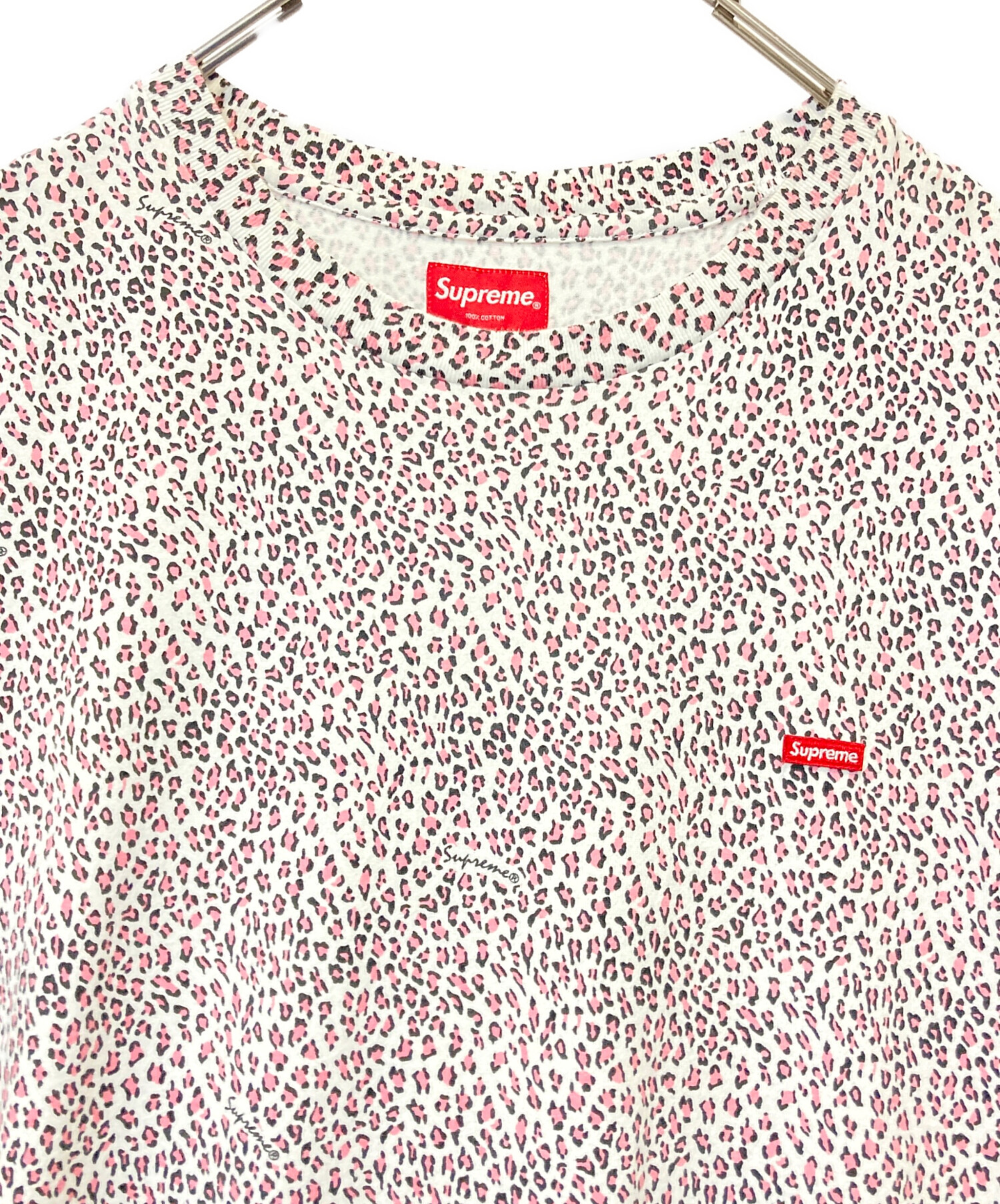 中古・古着通販】Supreme (シュプリーム) Small Box Logo Tee Pink 
