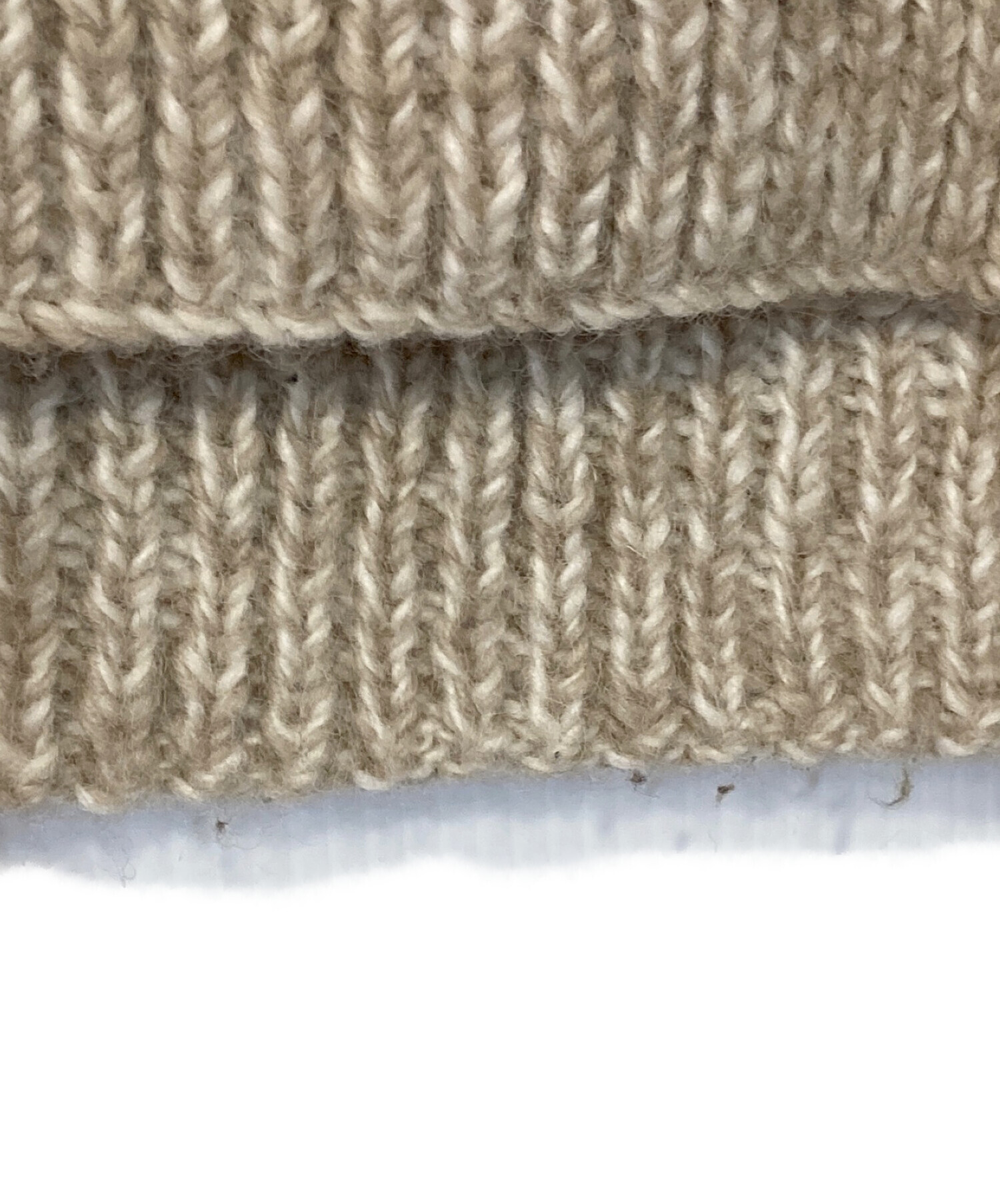 中古・古着通販】PHERROW'S (フェローズ) ケーブルニット ベージュ