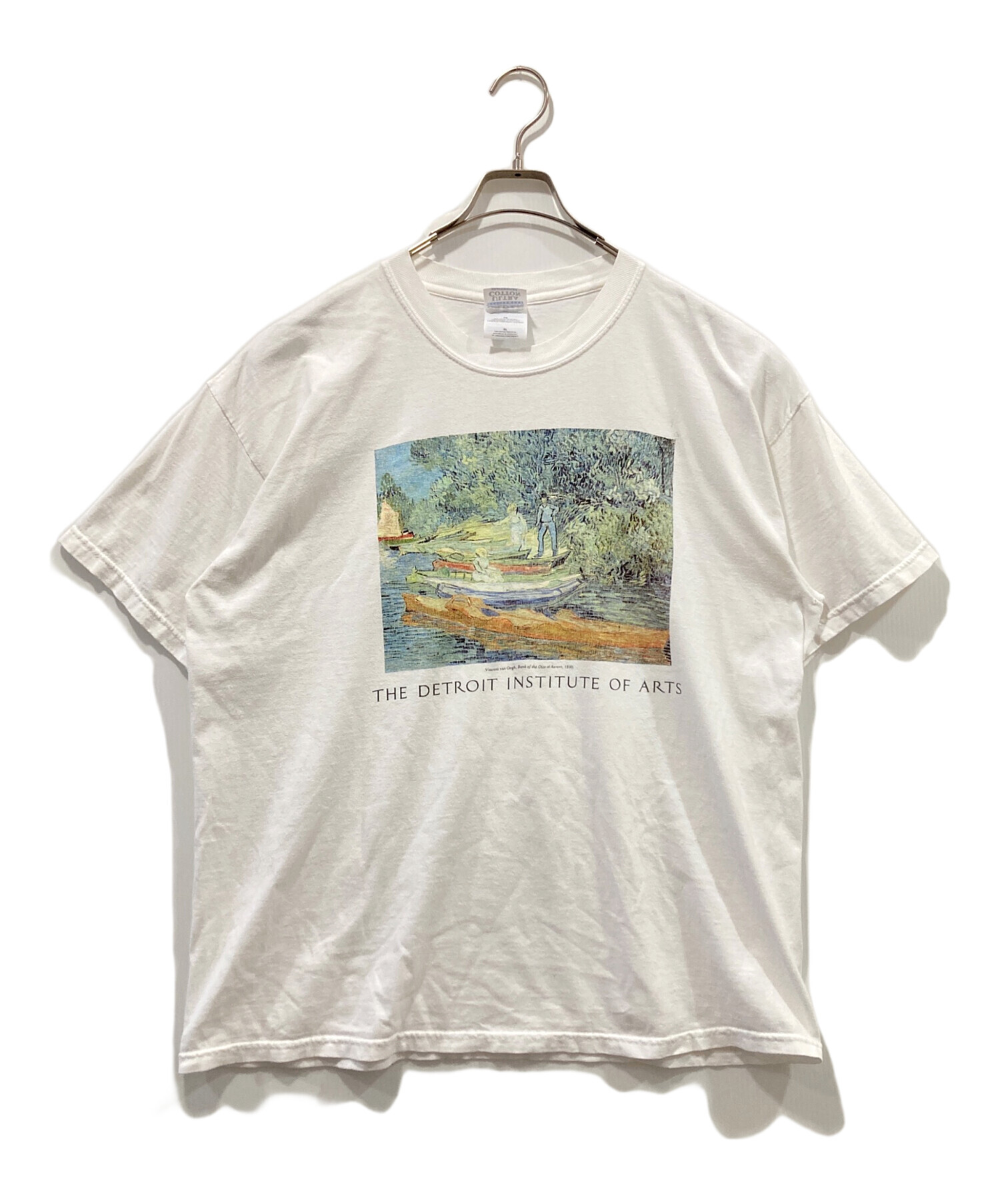 中古・古着通販】GILDAN (ギルダン) アートTシャツ ホワイト サイズ:XL