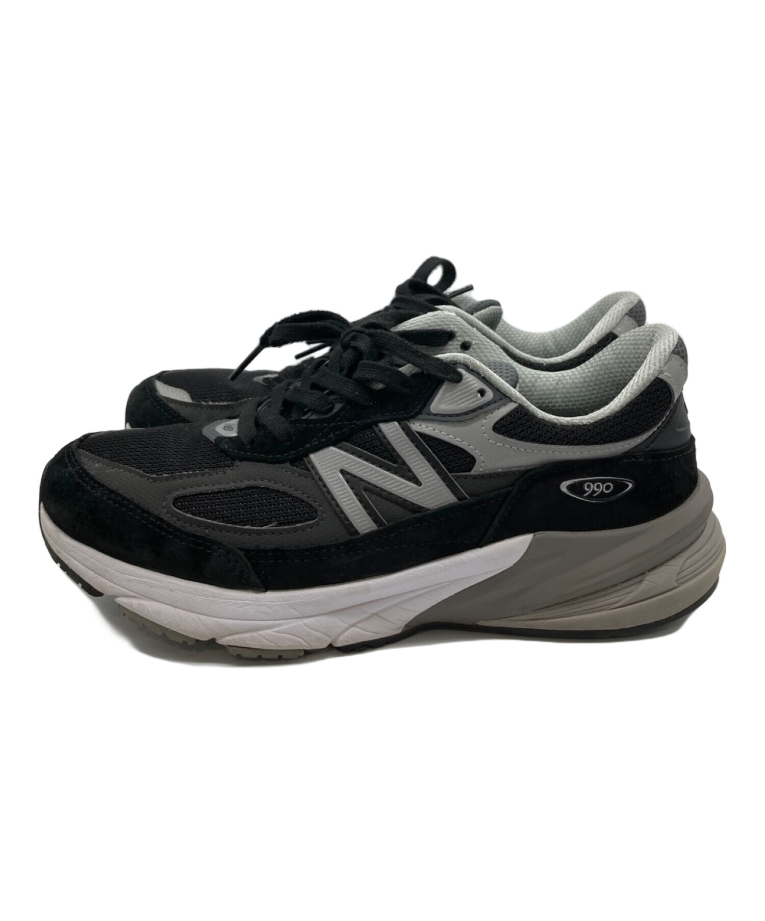 中古・古着通販】NEW BALANCE (ニューバランス) 990v6 ブラック サイズ 