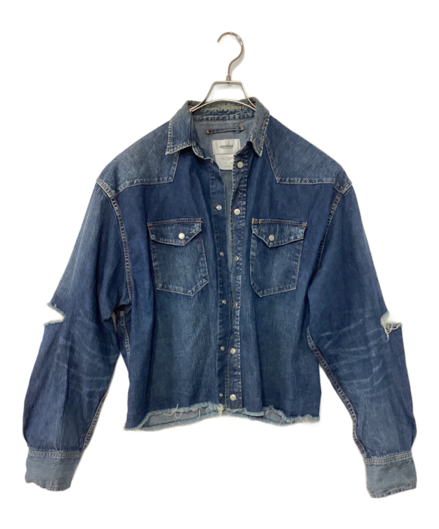 doublet ダブレット OVERSIZED CUT-OFF SHIRT 【公式通販】