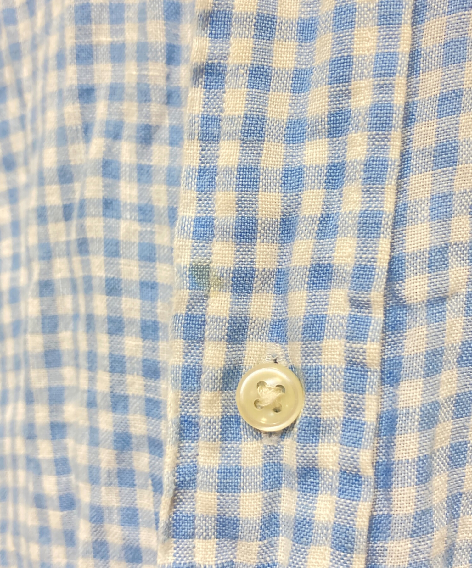 中古・古着通販】RALPH LAUREN (ラルフローレン) リネンギンガム 