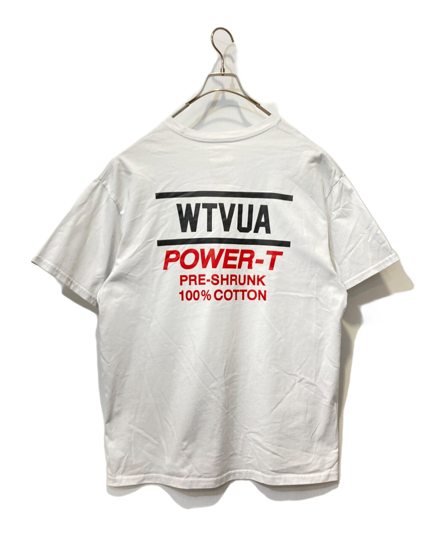 中古・古着通販】WTAPS (ダブルタップス) Tシャツ ホワイト サイズ:02 