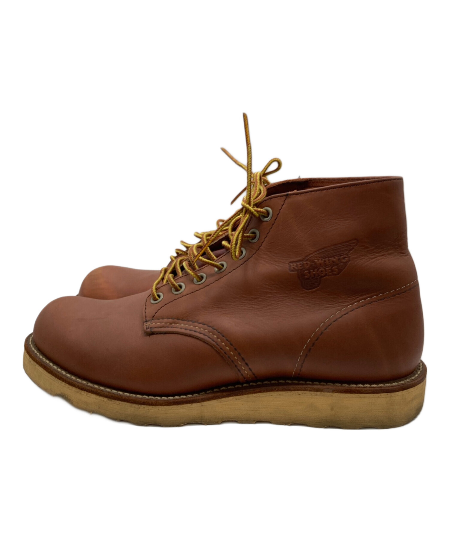 RED WING レッドウィング ブーツ ブラウン US8 26㎝ RED WING(レッドウィング) ⁄ ブーツ⁄US8⁄BRW⁄ブラウン⁄茶色⁄レザー⁄875
