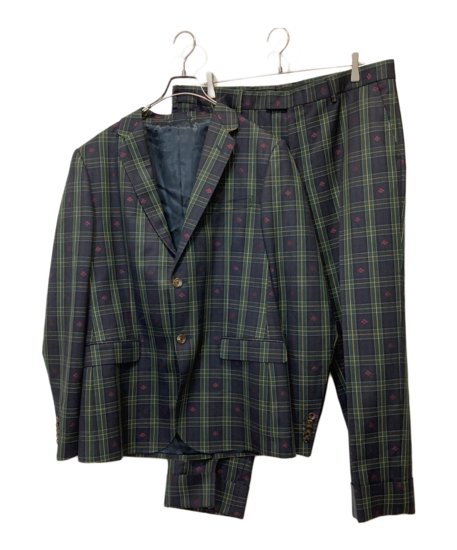 中古・古着通販】GUCCI (グッチ) GREEN BEE モチーフ セットアップ