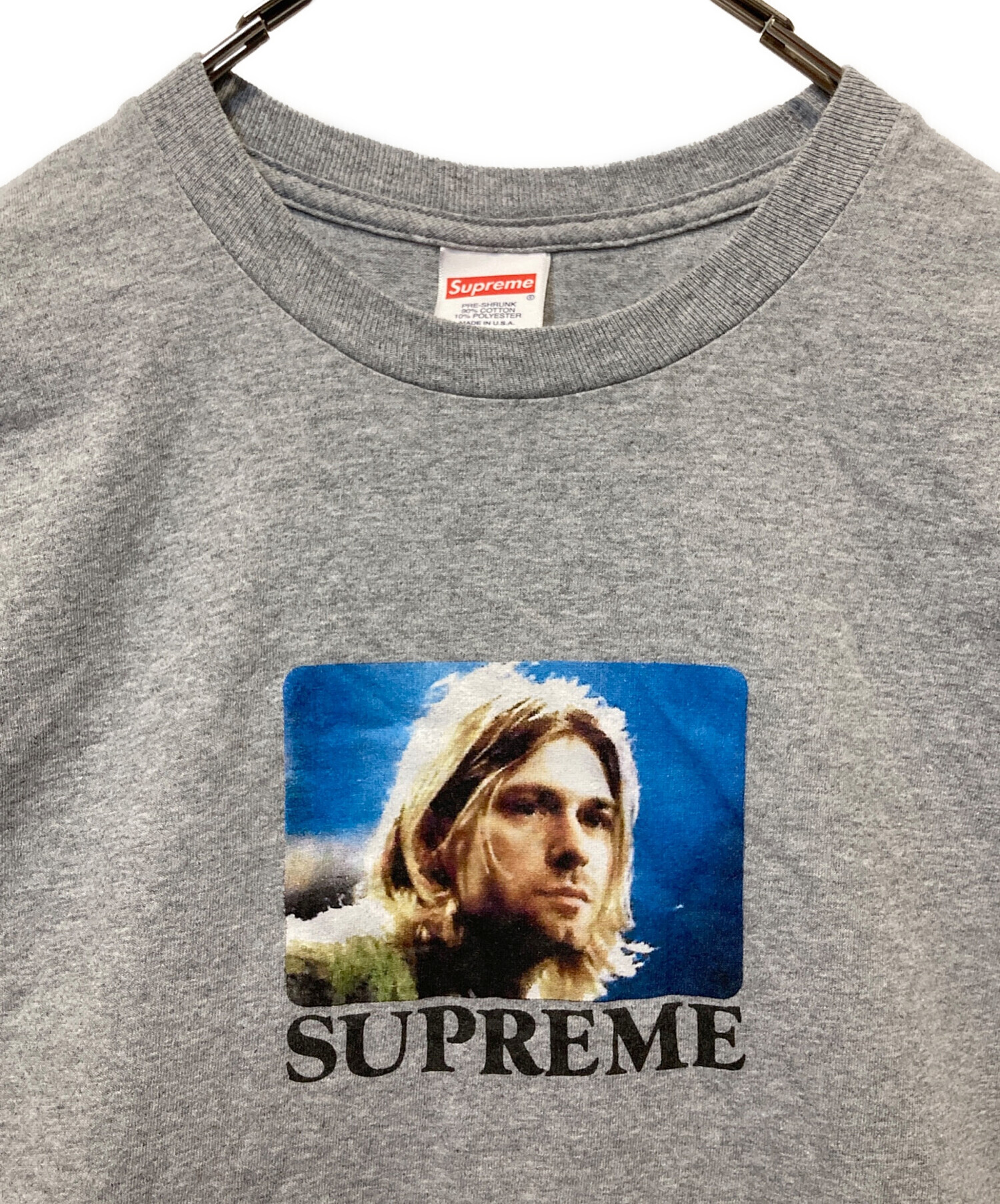中古・古着通販】Supreme (シュプリーム) Kurt Cobain Tee グレー 