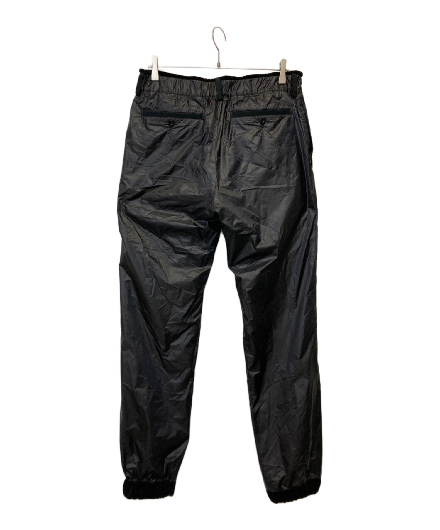 中古・古着通販】sacai (サカイ) ベロア切替ナイロンストレートパンツ