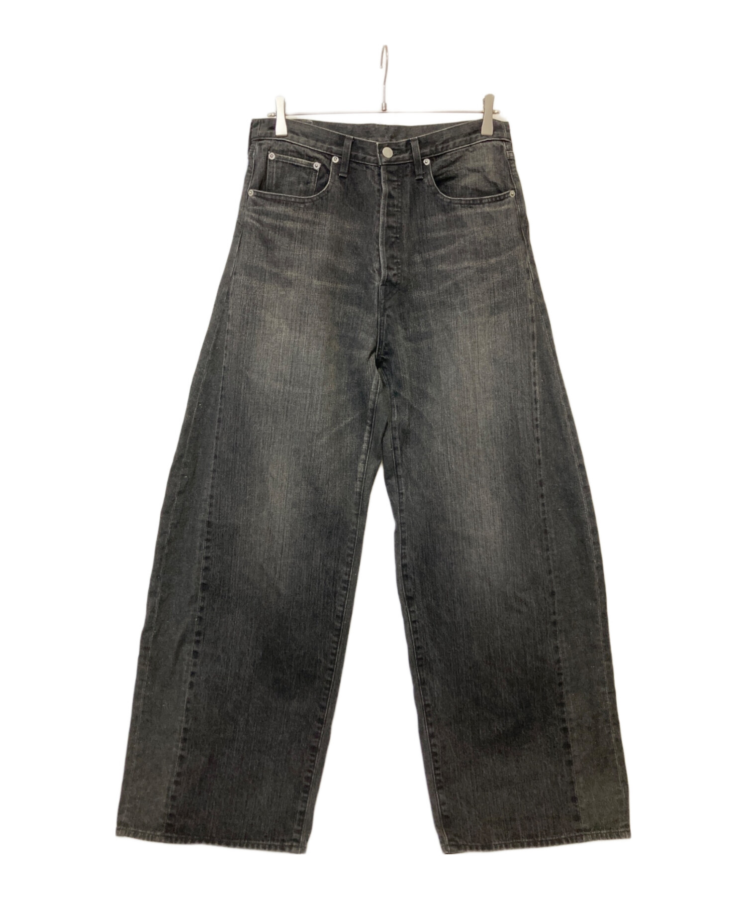 中古・古着通販】ssstein (シュタイン) DEFORMATION WIDE DENIM JEANS 