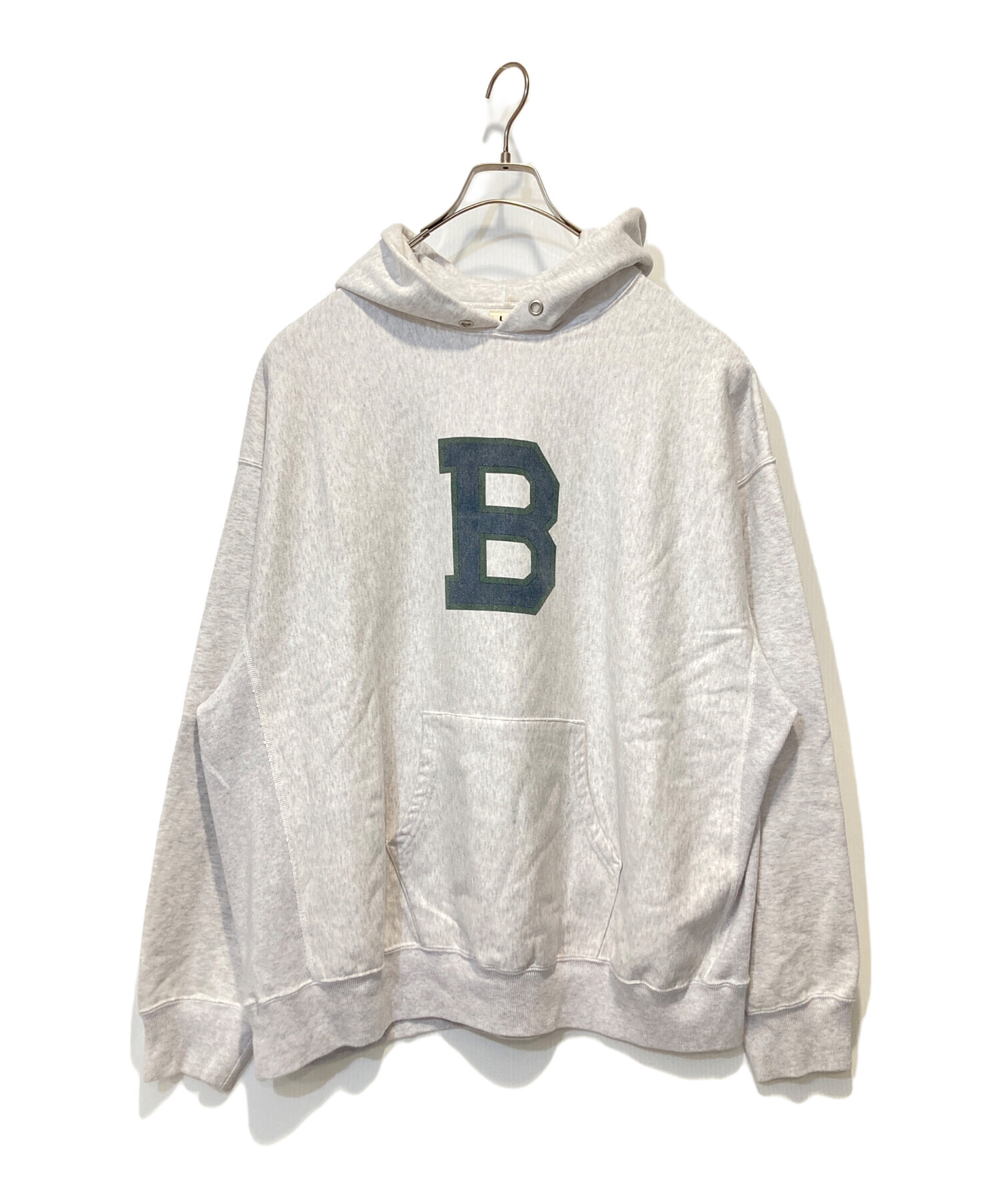中古・古着通販】blurhms (ブラームス) PRINT Sweat Hoodie P/O Big 