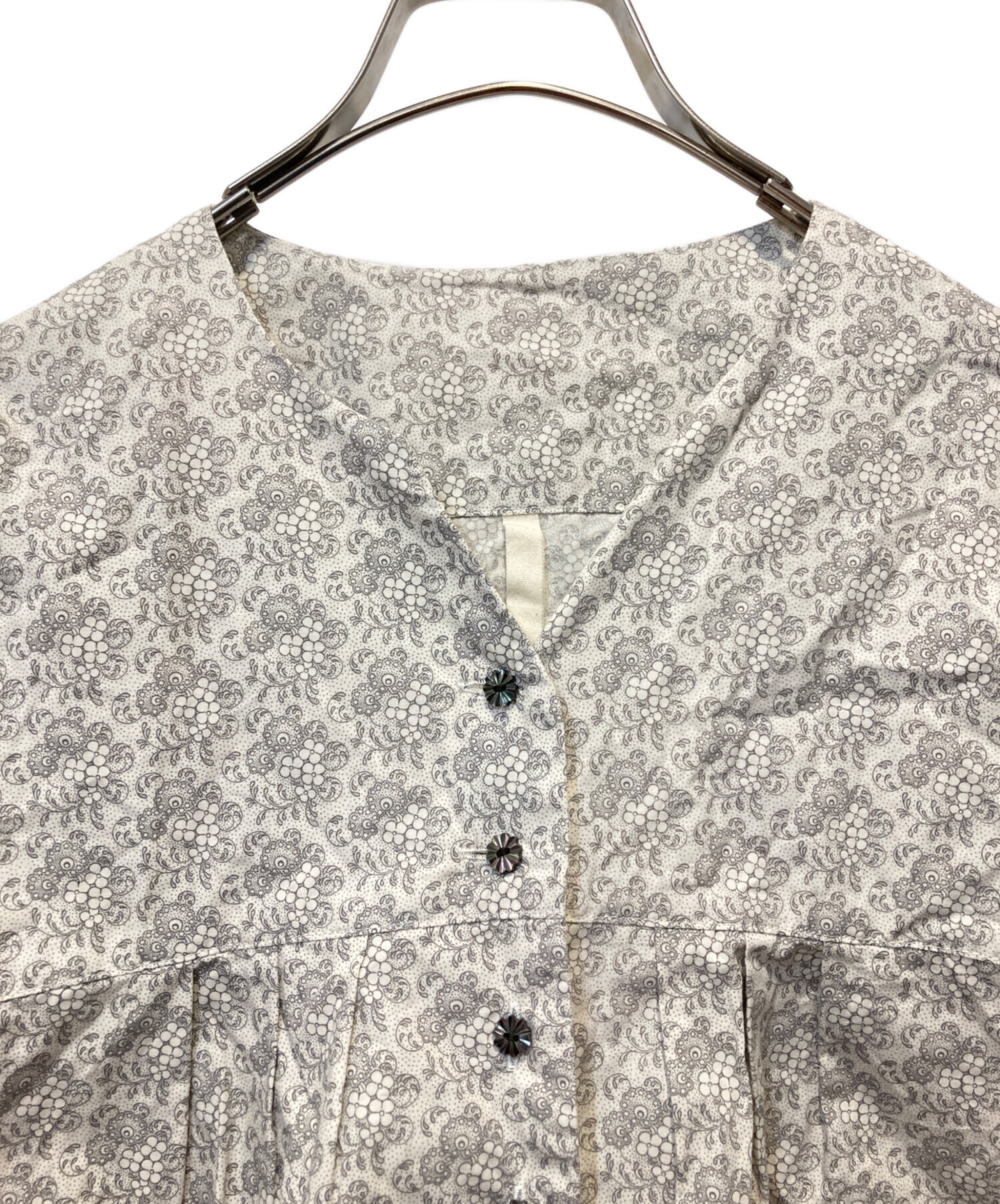 中古・古着通販】fig London (フィグロンドン) Hannah blouse グレー