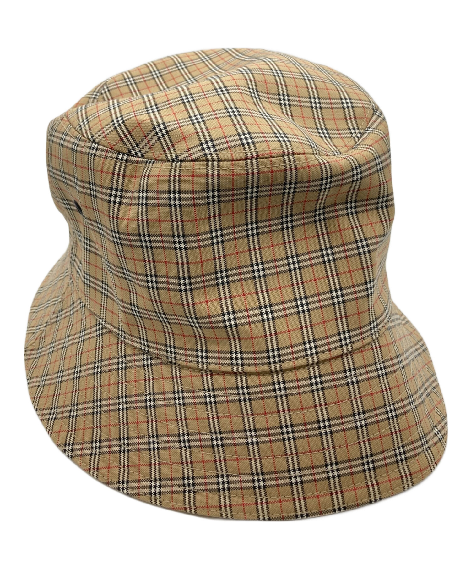 中古・古着通販】BURBERRY (バーバリー) ノバチェックハット ベージュ 