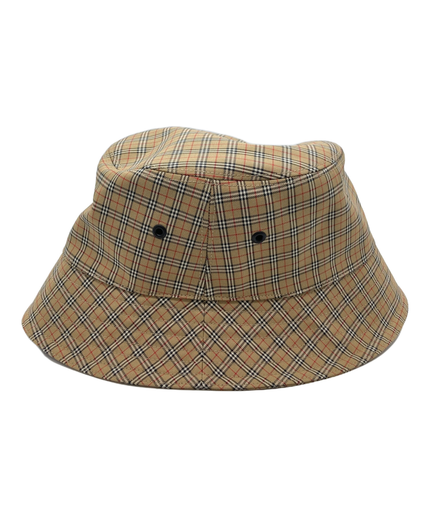 中古・古着通販】BURBERRY (バーバリー) ノバチェックハット ベージュ 
