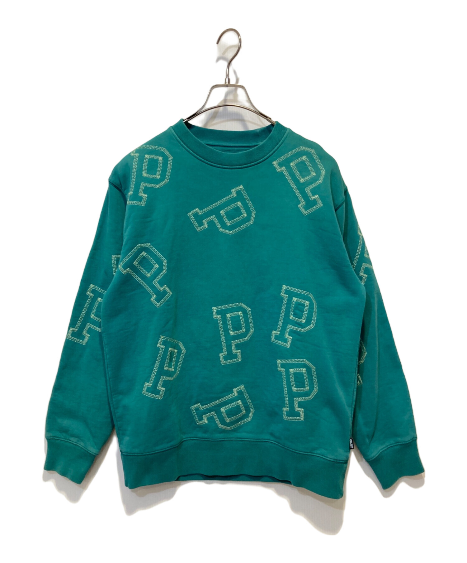中古・古着通販】PALACE (パレス) MULTI P FLATLOCK CREW グリーン