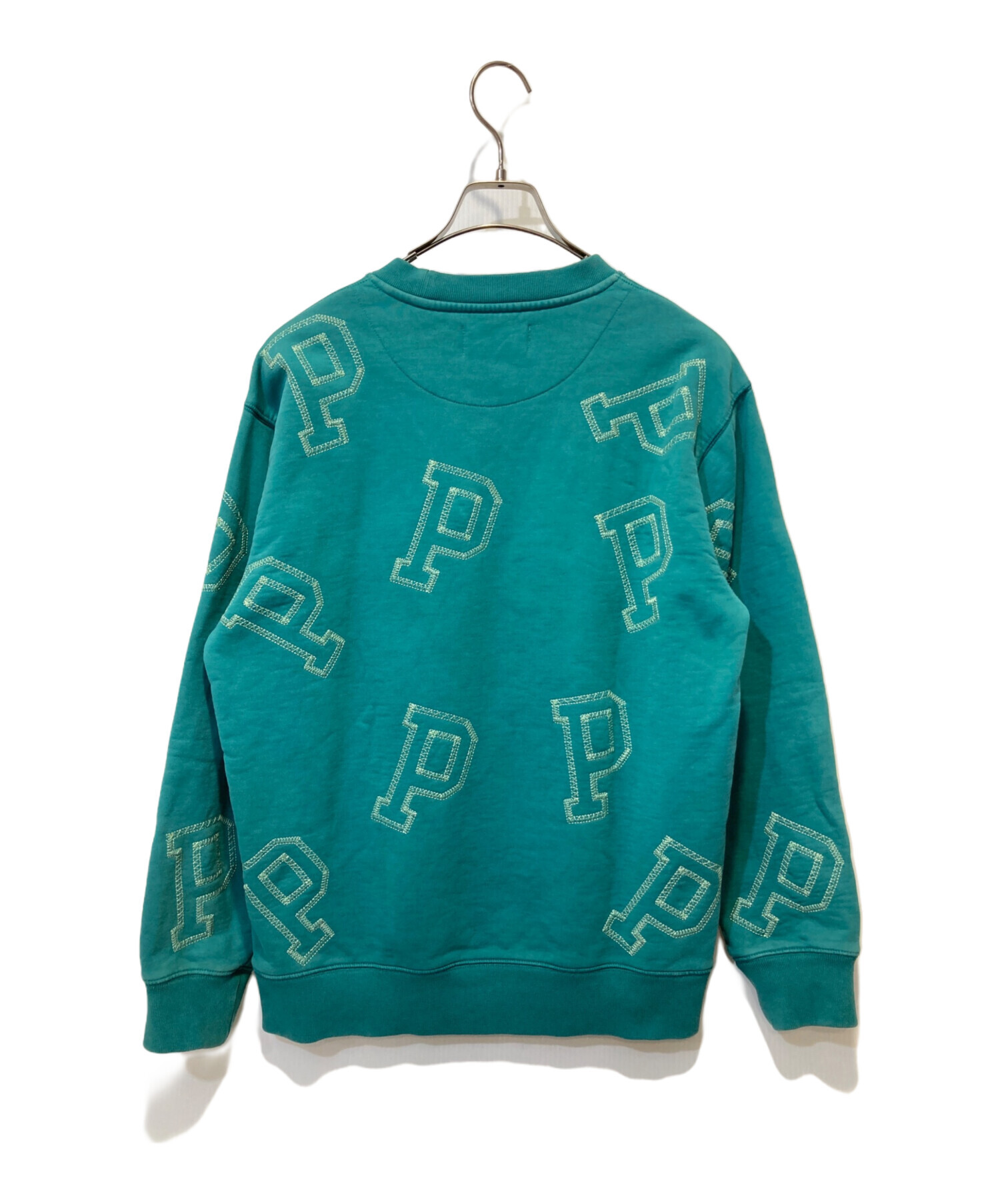 中古・古着通販】PALACE (パレス) MULTI P FLATLOCK CREW グリーン