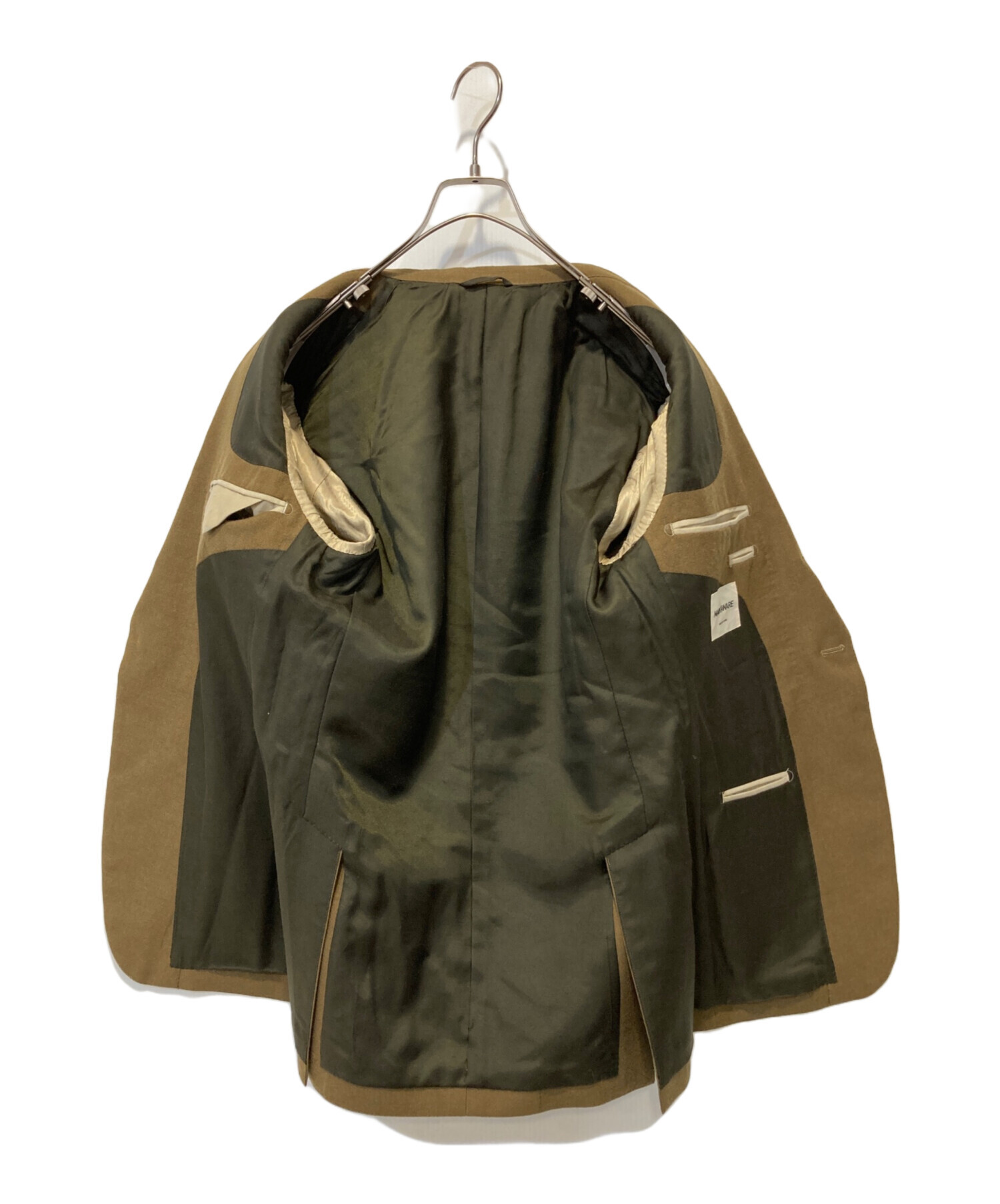 MARKAWARE テーラードジャケット 2009 ウール ブラウン MARKAWARE テーラードジャケット 2009 ウール ブラウン